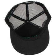 John Hatter El Patron Trucker-Mütze aus Aluminium – Schwarz