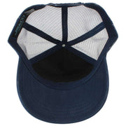 John Hatter El Patron Trucker-Mütze aus Aluminium – Marineblau