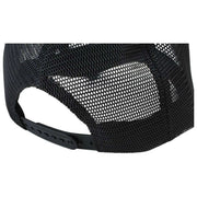 John Hatter GOAT Trucker-Mütze aus Aluminium – Schwarz/Weiß