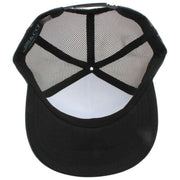 John Hatter GOAT Trucker-Mütze aus Aluminium – Schwarz/Weiß