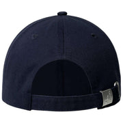 Verstellbare Baseballkappe aus Kangol-Baumwolle – Marineblau