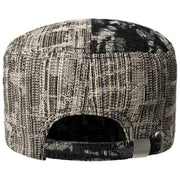 Kangol Denim Mashup Army Cap – schwarze Steppnaht