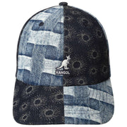Kangol Denim Mashup Baseball Cap – Blaues Picknick