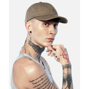 Kangol Washed Baseball Cap – Smog Brown