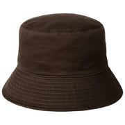 Kangol Washed Bucket Hat – Kaffeebohnenbraun