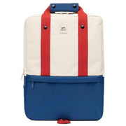 Lefrik Daily 13" Bauhaus Block Backpack - Blue/Cream