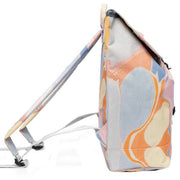 Lefrik Scout Marble Backpack - Blue/Orange/Yellow