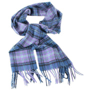 Locharron of Scotland Beau Scotland Forever Ancient Tartan Cashmere Scarf - Purple