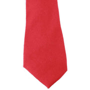 Locharron of Scotland Crofter Wool Tie - Scarlet Red