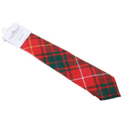 Locharron of Scotland Reiver Bruce moderne Tartan-Krawatte – Rot/Dunkelgrün