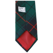 Locharron of Scotland Reiver Davidson Clan Moderne Krawatte – Grün/Blau/Rot