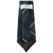 Locharron of Scotland Reiver Ferguson Moderne Tartan-Krawatte – Marineblau/Grün/Rot