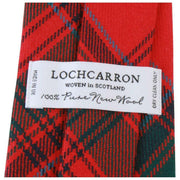 Locharron of Scotland Reiver Grant Clan Tartan Krawatte – Rot/Grün