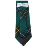Locharron of Scotland Reiver Henderson Moderne Tartan-Krawatte – Grün/Marineblau