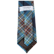 Locharron of Scotland Reiver Holyrood Moderne Tartan-Krawatte – Blau