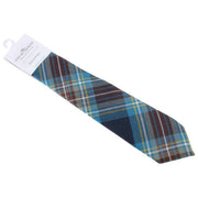 Locharron of Scotland Reiver Holyrood Moderne Tartan-Krawatte – Blau