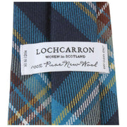 Locharron of Scotland Reiver Holyrood Moderne Tartan-Krawatte – Blau