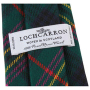 Locharron of Scotland Reiver Kennedy Moderne Tartan-Krawatte – Grün/Marineblau/Rot