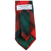 Locharron of Scotland Reiver Kerr Moderne Tartan-Krawatte – Rot/Grün