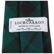 Locharron of Scotland Reiver MacKay Moderne Tartan-Krawatte – Grün/Marineblau