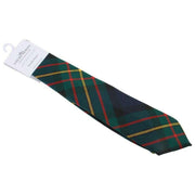 Locharron of Scotland Reiver MacLaren Moderne Tartan-Krawatte – Grün/Rot/Gelb