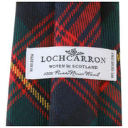 Locharron of Scotland Reiver MacLellan Moderne Tartan-Krawatte – Marineblau/Grün/Rot
