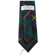 Locharron of Scotland Reiver MacLeod Of Harris Moderne Tartan-Krawatte – Marineblau/Grün