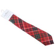 Locharron of Scotland Reiver MacRae Moderne Tartan-Krawatte – Rot/Grün