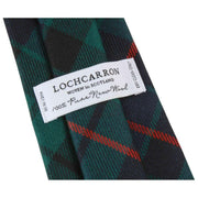 Locharron of Scotland Reiver Morrison Moderne Tartan-Krawatte – Marineblau/Grün/Rot