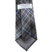 Locharron of Scotland Reiver Scotland Forever Antique Tartan Tie - Grey/Black/Purple