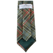 Locharron of Scotland Reiver Scott Weathered Tartan Krawatte – Grau/Braun