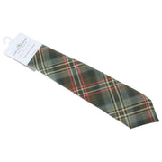 Locharron of Scotland Reiver Scott Weathered Tartan Krawatte – Grau/Braun