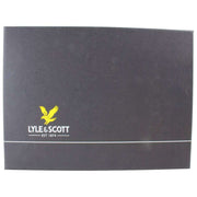 Lyle & Scott Donegal Schal und Mütze Geschenkset – Jet Black