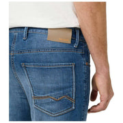 MAC Jeans Arne Pipe Hemp Denim Jeans – Mittelblau Authentisch