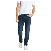 MAC Jeans Arne Jeans aus recyceltem Denim – Tiefblau, authentisch gebraucht