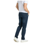 MAC Jeans Arne Jeans aus recyceltem Denim – Tiefblau, authentisch gebraucht