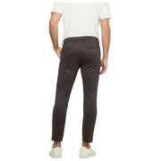 MAC Jeans Griffin bedruckte Jerseyhose – Hot Fudged Brown