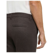 MAC Jeans Griffin bedruckte Jerseyhose – Hot Fudged Brown