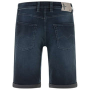 MAC Jeans Jog'N Leichte Sweat-Jeansshorts – Tiefblau-Schwarz