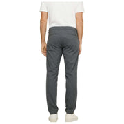 MAC Jeans Lennox Woolly Fischgrätenhose – Grauer Stein