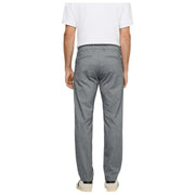 MAC Jeans Lennox Woolly Herringbone Hose – Helles Sturmgrau