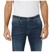 MAC Jeans Ultimate Driver Jeans – Blau Schwarz Authentic Wash