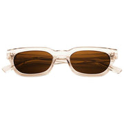 MessyWeekend Jenner Blaulicht-Lesebrille – Braun/Paloma Beige