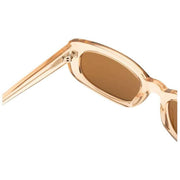 MessyWeekend Leon Blue Light Sun Lesebrille – Braun/Pfirsichbeige