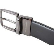 Miguel Bellido Classic Reversible Belt - Black/Brown