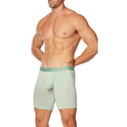 Obviously PrimeMan Boxer Brief 9inch Leg - Mint Green