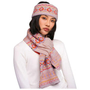 Puder-Fair-Isle-Stirnband – Crememischung