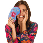 Powder Seafaring Crab Lavender Eye Mask - Cornflower Blue