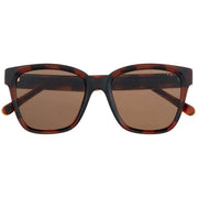 Radley London Square Eye Textured Temple Sunglasses - Brown Tort