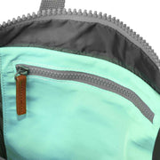 Roka Canfield B Medium Recycled Nylon Backpack - Capri Turquoise